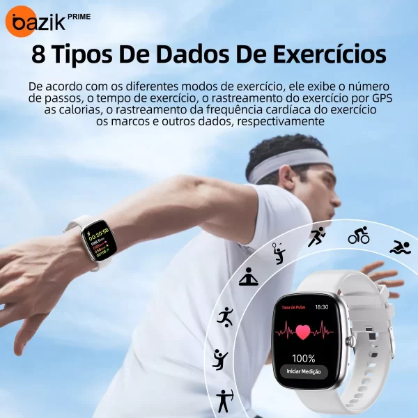 Smartwatch S35 Ultra Max 47mm 123 Modos Esporte 2025 - Imagem 3