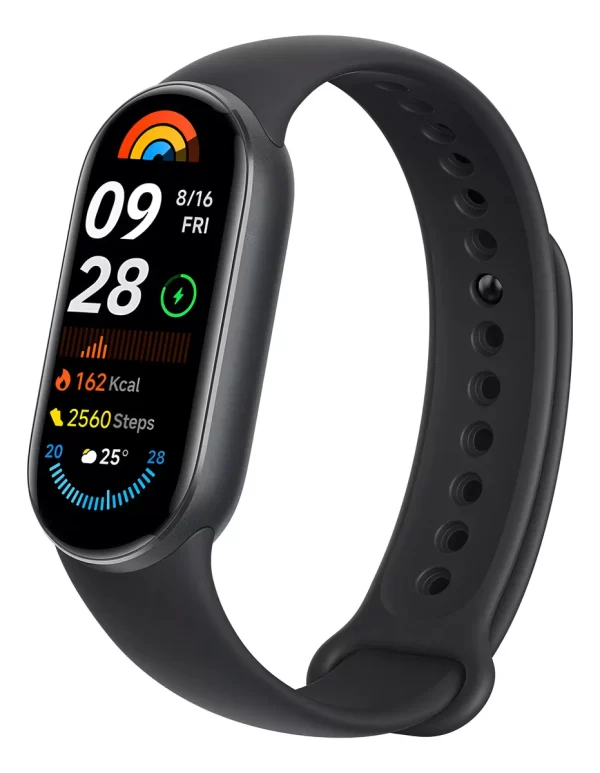 Xiaomi Mi Band 9 Tela 1,62 Amoled Preto Desenho da pulseira Sport