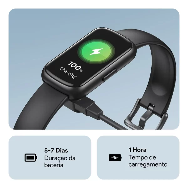 Smartband Tranya ES11, Tela Hd Touch, Notificações - Imagem 4