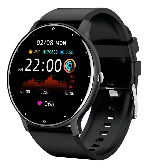 Haiz My Watch I Fit Tela 1.3" Faz e Recebe Ligação ZL02 Preto