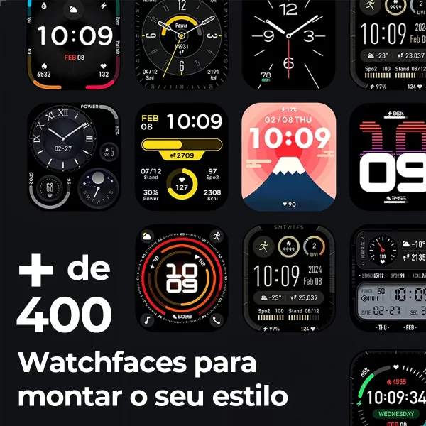 Relógio Inteligente Amazfit Bip 6 Smartwatch 1.97'' Gps - Imagem 3