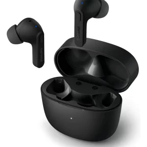 Fone De Ouvido Philips Tat-2206, Com Microfone E Bluetooth Cor Preto