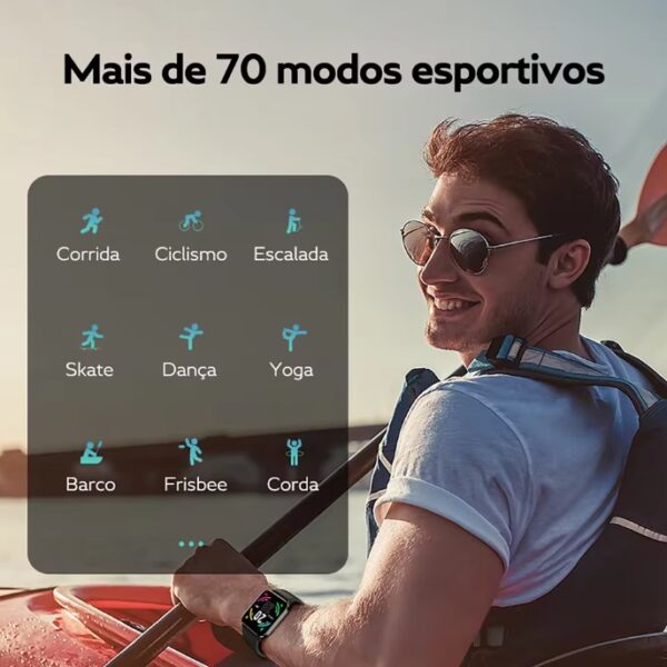 Smartwatch QCY Watch GTC S1 Bluetooth 5.0 Certificação IPX8 - Imagem 3