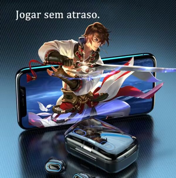 M10 Fone De Ouvido bluetooth 5.1 Com display Led Tws - Imagem 2