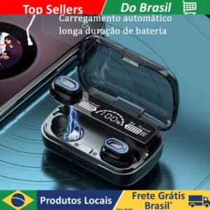 M10 Fone De Ouvido bluetooth 5.1 Com display Led Tws