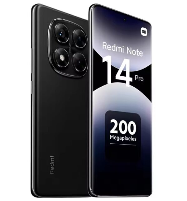 Celular Smartphone Xiaomi Redmi Note 14 Pro 256GB 8GB RAM 4G 120Hz 5500mAh Câmera 200MP com IA