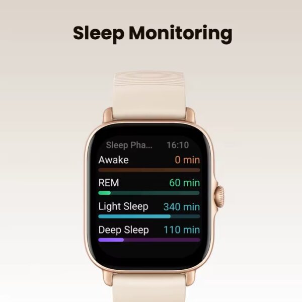Amazfit GTS 4 mini New Smartwatch com Alexa incorporada, Rastreamento completo de saúde e condicionamento físico, Mais de 150 modos esportivos Smartwatch para celular Android iOS - Imagem 2