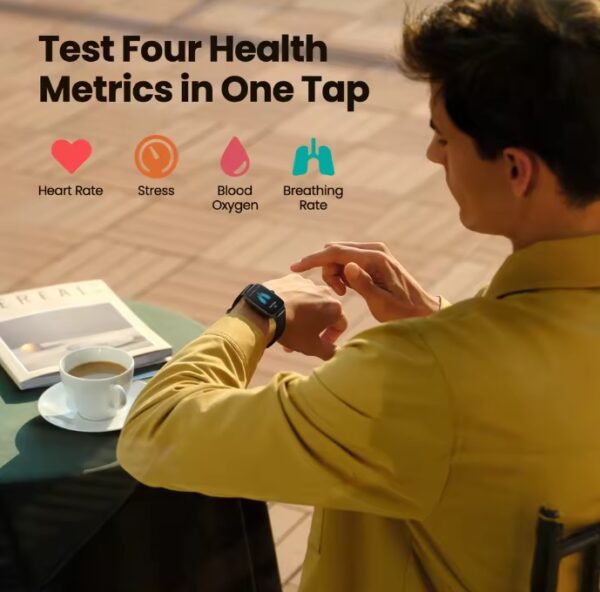Amazfit GTS 4 mini New Smartwatch com Alexa incorporada, Rastreamento completo de saúde e condicionamento físico, Mais de 150 modos esportivos Smartwatch para celular Android iOS - Imagem 5