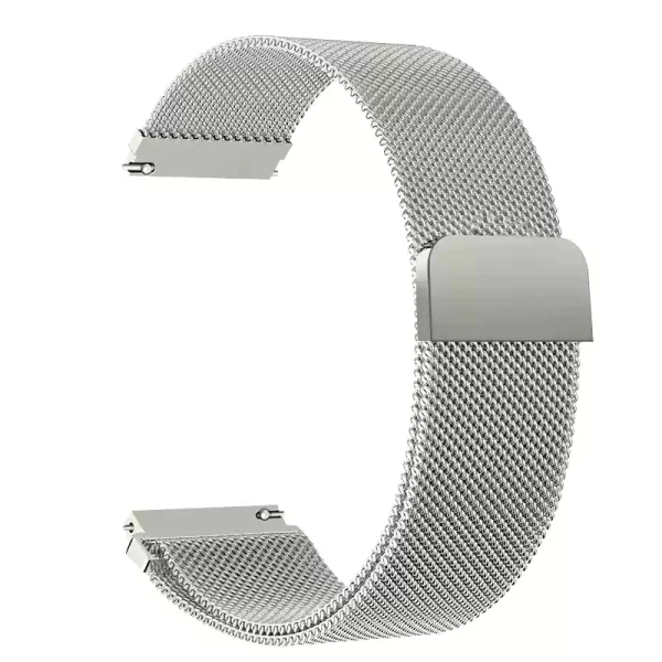 Pulseira De Metal Milanese Magnetica 20mm 22mm Para Redmi Watch 5 Active/Lite P68 P70 P80 Samsung Xiaomi - Imagem 5
