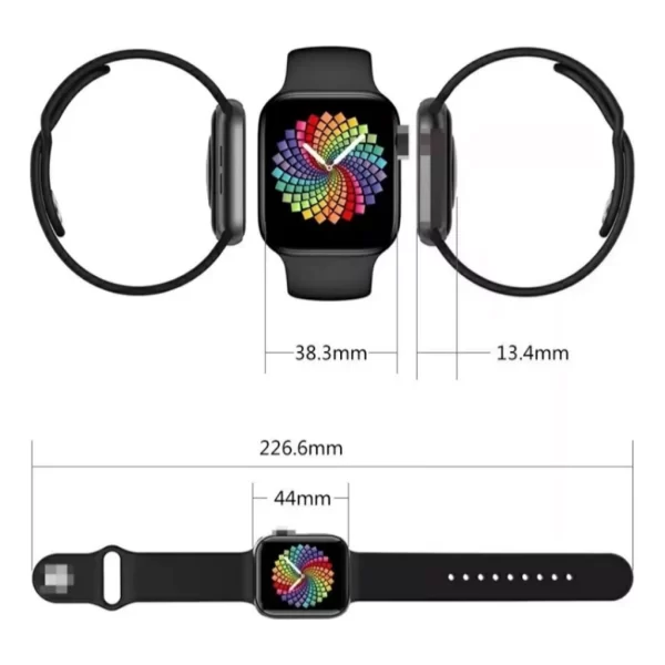 GS10 Mini Relógio Inteligente Chat GPT 42MM faz e Recebe Chamadas + 3 Pulseiras + Pelicula e Case Completo - Imagem 4
