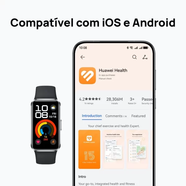 HUAWEI Band 10 | Relógio Smartchwatch | Análise do Sono em Nível Profissional - Imagem 7