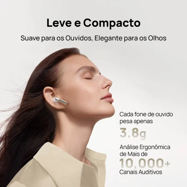 HUAWEI FreeBuds SE 3 | Fone de Ouvido Bluetooth Sem Fio| 42 h de Reprodução de Música - Imagem 3