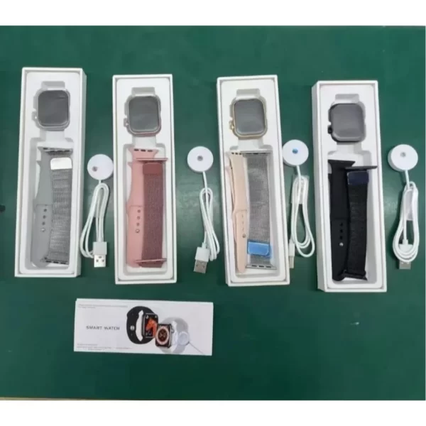 GS10 Mini Relógio Inteligente Chat GPT 42MM faz e Recebe Chamadas + 3 Pulseiras + Pelicula e Case Completo - Imagem 7