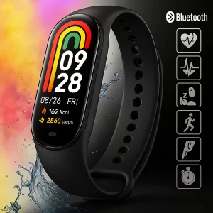 Smartband M8 Mede Pressão Batimentos Oxigênio Sono Pulseira Smartwatch Bluetooth