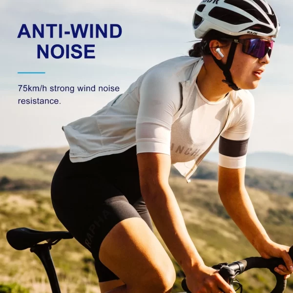 QCY HT05 MeloBuds Earbuds Bluetooth Sem Fio 40dB Híbrido ANC Modo De Transparência De Cancelamento De Ruído - Imagem 7