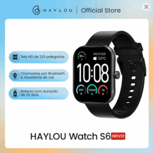 HAYLOU Watch S6 Voz Chamando Smartwatch 2.01