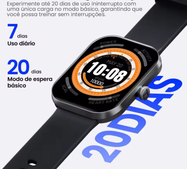 HAYLOU Watch S6 Voz Chamando Smartwatch 2.01 - Imagem 6