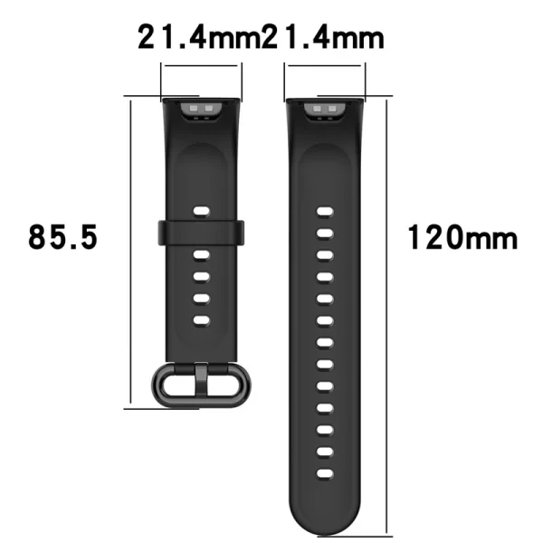 Pulseira Silicone Fecho Compativel Redmi Watch 2/2 lite - Imagem 2