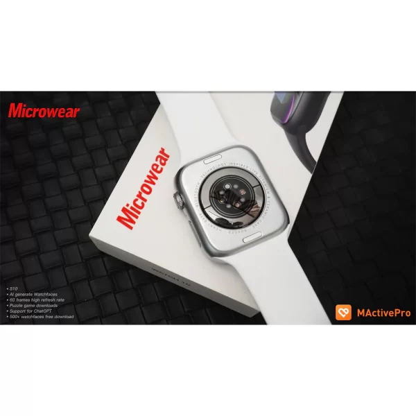 S10 Microwear Série 10 Relógio Inteligente CHAT GPT - 48mm Bússola Lançamento 2025 - Imagem 5