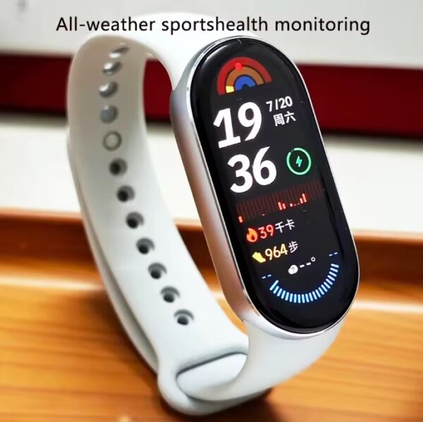Xiaomi band 9 1.62 "display amoled 150 + modos esportivos 21 dias de vida útil da bateria pulseira inteligente suporta bluetooth5.4 mi band 9 - Imagem 2
