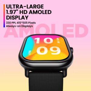 Zeblaze-Smartwatch GTS 3 Pro para homens e mulheres, tela HD AMOLED, rastreamento de saúde e fitness, IP68 impermeável, novo